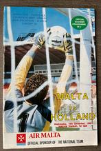 Programma Malta - Nederland 1990, Verzenden, Zo goed als nieuw, Overige binnenlandse clubs, Boek of Tijdschrift