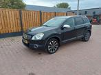 Nissan Qashqai+2 2.0 4WD 2008 Zwart, Auto's, Traction-control, 7 stoelen, Zwart, Origineel Nederlands