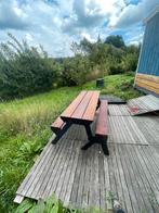 Spinwood opklapbare tafel/bank, Ophalen, Zo goed als nieuw
