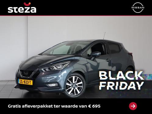 Nissan Micra 1.0 IG-T N-Connecta, Auto's, Nissan, Bedrijf, Micra, ABS, Achteruitrijcamera, Airbags, Airconditioning, Android Auto