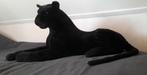 Grote zwarte panter knuffel van 100x50 cm., Ophalen, Zo goed als nieuw