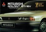 Folder Mitsubishi Galant GTi-16V DOHC 16Valve (1988), Verzenden, Gelezen, Mitsubishi