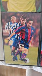 Foto originele handtekening Beguiristain Barcelona, Ophalen of Verzenden, Zo goed als nieuw, Buitenlandse clubs