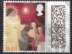 GB £ 1,85 Kerstzegel - Engel en herders - 2022, Postzegels en Munten, Postzegels | Europa | UK, Verzenden, Gestempeld