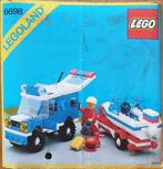 Lego Legoland 6698 - Auto met Boot, Ophalen of Verzenden, Gebruikt, Complete set, Lego