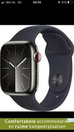 Apple 9 Smartwatch GESEALD, Sieraden, Tassen en Uiterlijk, Smartwatches, Nieuw, Ophalen of Verzenden, IOS, Zwart