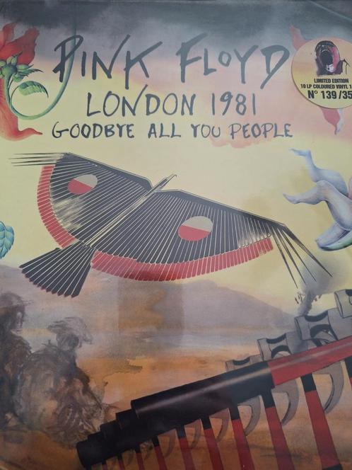Pink Floyd: London 1981 - goodbye all you people 10 lp box, Cd's en Dvd's, Vinyl | Rock, Gebruikt, Poprock, Verzenden