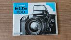 Canon EOS 100 handleiding Nederlands, Ophalen of Verzenden, Zo goed als nieuw
