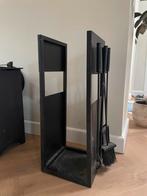 Haardset gereedschap houtkachel, Ophalen, Zo goed als nieuw, Vrijstaande haard, Houthaard