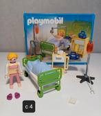 Playmobil ziekenhuis  : ziekenhuis kamer compleet in doos, Ophalen of Verzenden, Zo goed als nieuw, Complete set