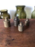 4 antieke koperen/ bronzen gewichtjes, Antiek en Kunst, Ophalen of Verzenden