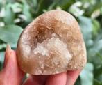 Roze chalcedoon met kwarts, Ophalen of Verzenden, Mineraal