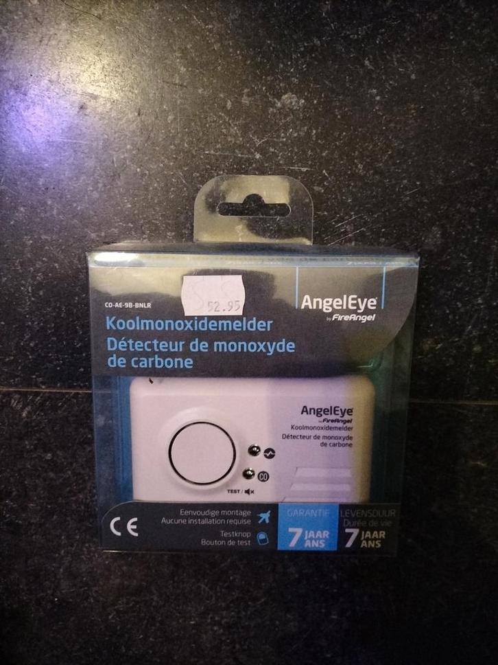 AngelEye Koolmonoxidemelder - Nieuw in verpakking, Doe-het-zelf en Verbouw, Alarmsystemen, Nieuw, Detector, Sensor of Melder, Rook