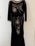Marokkaanse jurk bruiloft takshita kaftan kandoura zwart, Maat 38/40 (M), Overige typen, Verzenden, Zwart