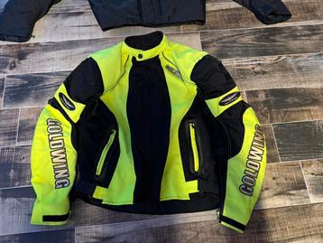 Goldwing zomer geel/zwart motorjack maat 3XL beschikbaar voor biedingen