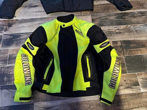 Goldwing zomer geel/zwart motorjack maat 3XL, Motoren, Kleding | Motorkleding, Jas | textiel, Heren, Tweedehands, Ophalen of Verzenden