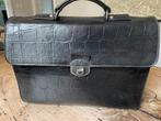 Briefcase aktetas Mulberry Zwart Leer Origineel, Gebruikt, Zwart, Leer, Ophalen