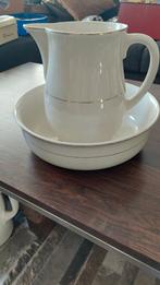 Vintage Lampetstel - Kan, Kom, zeepdoosje en kammenbakje, Antiek en Kunst, Ophalen