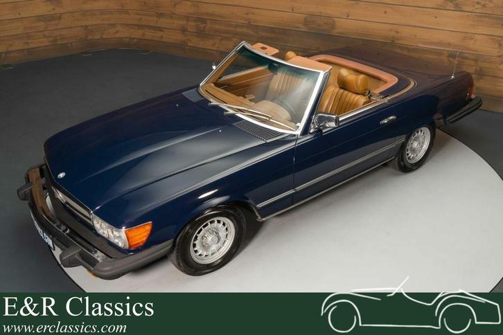 Mercedes-Benz 450 SL | Gerestaureerd | Airco | 1976, Auto's, Oldtimers, Bedrijf, Te koop, Lederen bekleding, Open dak, Mercedes-Benz