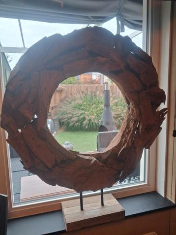 Teakhout Drijfhout Ornament -110cm Uniek Decoratie Stuk beschikbaar voor biedingen