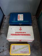 Oude blikken verbanddoos verbandtrommel, Ophalen, Gebruikt, Overige