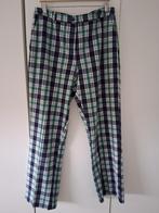 Benetton lange ruiten broek mt.42, Kleding | Dames, Ophalen, Overige kleuren, Benetton, Maat 42/44 (L)