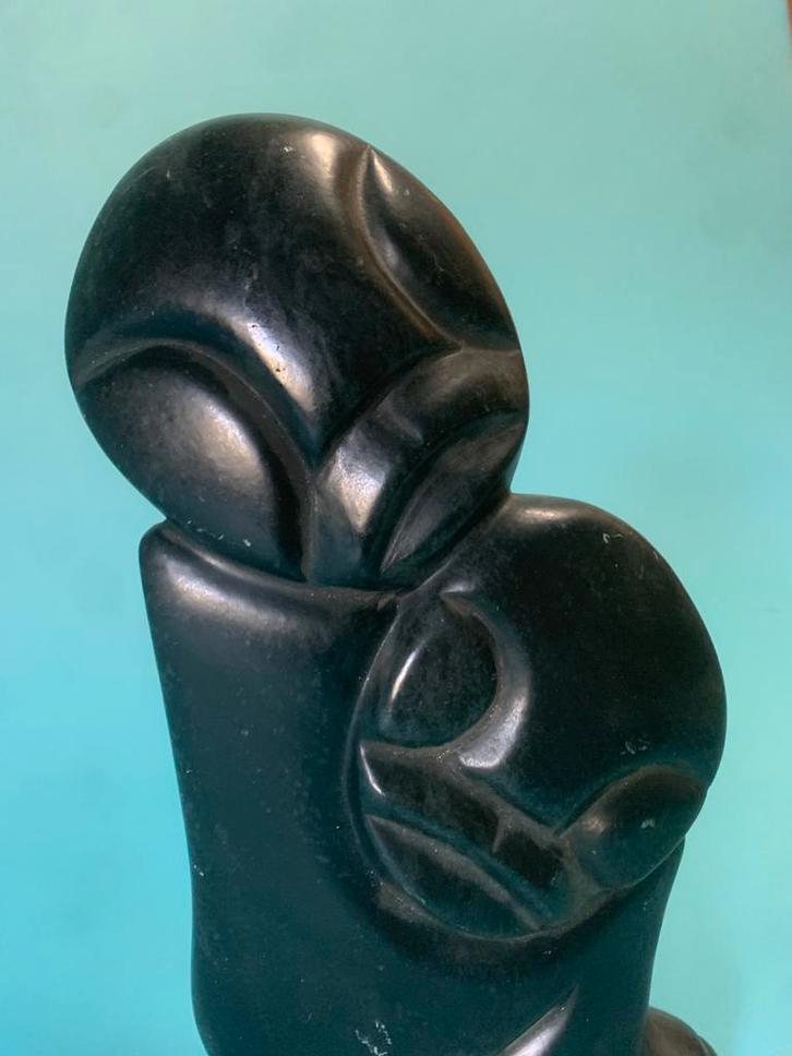 Afrikaans Beeldje uit Zimbabwe - Shona Kunst, Antiek en Kunst, Kunst | Beelden en Houtsnijwerken, Ophalen of Verzenden