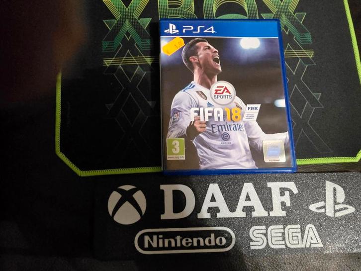 Fifa 18 - Ps4, Spelcomputers en Games, Games | Sony PlayStation 4, Zo goed als nieuw, Sport, 3 spelers of meer, Vanaf 3 jaar, Ophalen of Verzenden