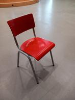 rode stoelen, Vijf, Zes of meer stoelen, Metaal, Gebruikt, Ophalen