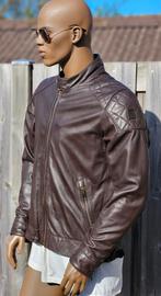 Vanguard / PME leren jas / bikers jacket (L) V850 Le Mans