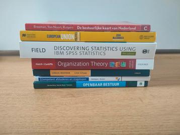 Studieboeken Bestuurskunde (Pre-)Master - Zo Goed Als Nieuw beschikbaar voor biedingen