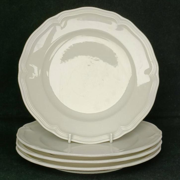 Villeroy & Boch Manoir - 4 ontbijtborden, Huis en Inrichting, Keuken | Servies, Zo goed als nieuw, Bord(en), Overige stijlen, Porselein