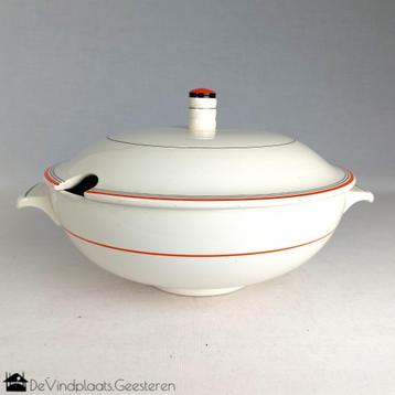 Société Céramique - Art Deco soepterrine - model Twente 1934 beschikbaar voor biedingen