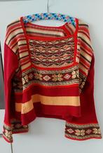 Vintage Gebreide Trui - Uniek Design, Kleding | Dames, Gelegenheidskleding, Maat 38/40 (M), Overige typen, Ophalen of Verzenden