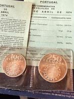 250 Escudos 1974, Setje, Zilver, Portugal, Overige waardes