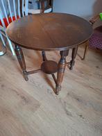 Oud tafeltje, doorsnee 73 cm, hoogte 64 cm, Ophalen of Verzenden