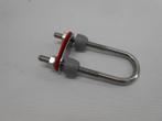 RVS Putting, U-bouten 6 x 90 x 25 mm, in hoogte verstelbaar, Ophalen of Verzenden, Nieuw, Overige typen