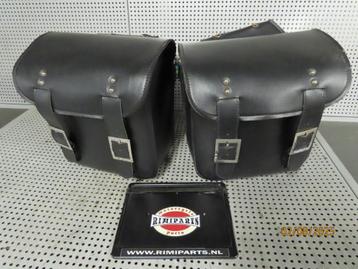 Set Saddlebags Zadeltassen Bags Custom L & R beschikbaar voor biedingen