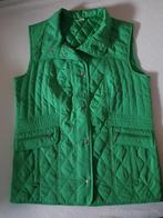 Groene gewatteerde Bodywarmer, maat 36, Kleding | Dames, Bodywarmers, Ophalen of Verzenden, Maat 36 (S), Groen, Onbekend
