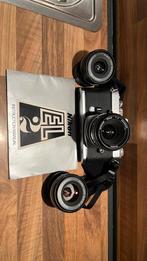 Nikon EL -2 plus 2 lenzen, Audio, Tv en Foto, Fotografie | Lenzen en Objectieven, Ophalen of Verzenden, Zo goed als nieuw, Standaardlens