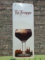Emaillebord La Trappe trappist, Ophalen of Verzenden, Zo goed als nieuw, Reclamebord, Plaat of Schild, La Trappe