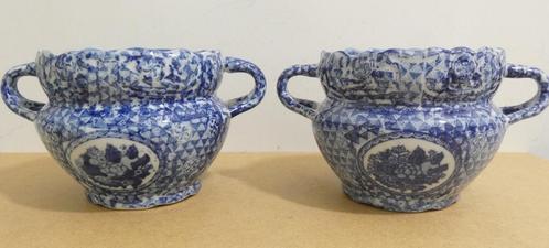 2x Japanse Amfora cache-pot [837], Antiek en Kunst, Antiek | Woonaccessoires, Ophalen
