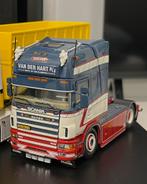 Te koop: tekno scania van der hart, Hobby en Vrije tijd, Modelauto's | 1:50, Ophalen, Zo goed als nieuw, Bus of Vrachtwagen, Tekno