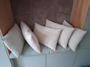 5 loungekussens circa 35x55 cm beschikbaar voor biedingen