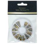 Carrousel nagel studs GOUD., Sieraden, Tassen en Uiterlijk, Uiterlijk | Cosmetica en Make-up, Nieuw, Ophalen of Verzenden, Handen en Nagels