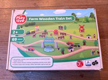 Houten treinbaan Playtive beschikbaar voor biedingen