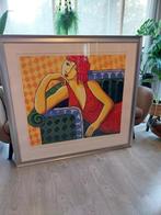 Zeefdruk Jacques Tange, Antiek en Kunst, Ophalen