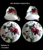 kop & schotels €15 per set Roy Kirkham English Rose servies, Ophalen, Gebruikt, Overige stijlen, Kop(pen) en/of Schotel(s)
