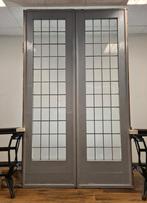 XXL oude glas in lood ENSUITE DEUREN schuifdeuren jr. 1900, Ophalen, Gebruikt, 215 cm of meer, Binnendeur