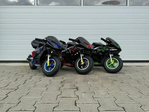 Minibike - 49CC - NIEUW uit voorraad leverbaar!, Fietsen en Brommers, Minibikes, Midibikes en Pitbikes, Nieuw, Pitbike, Ophalen